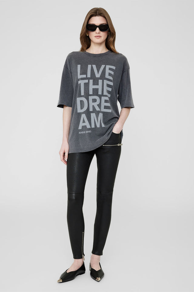 Cason Tee Live The Dream - Washed Black