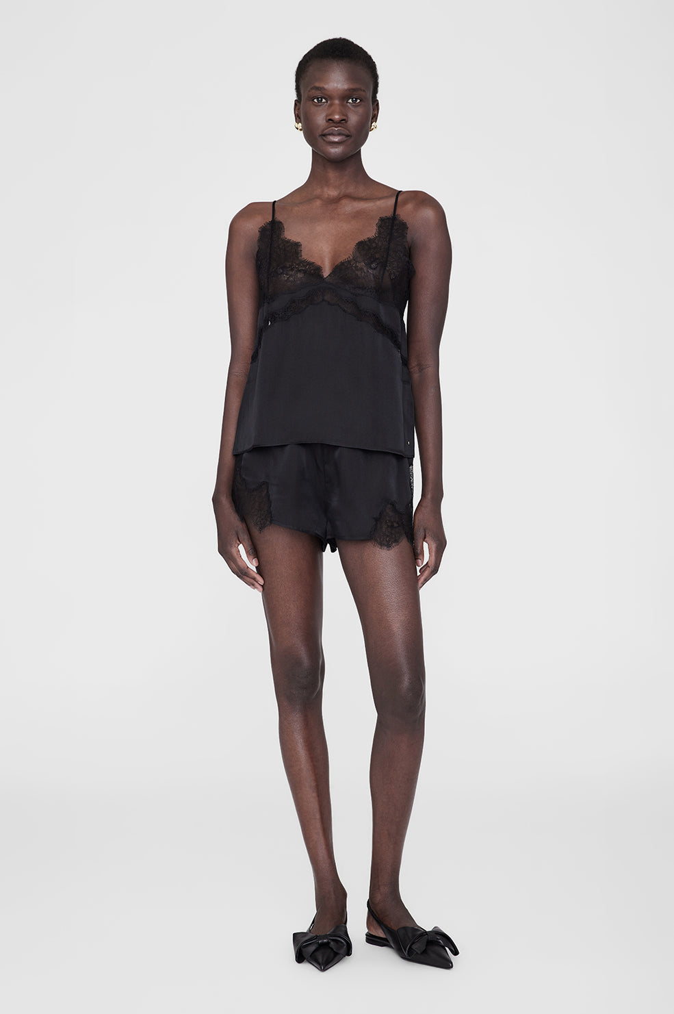 その他 apolina BARBARA SHORT SET 3-5y ANINE BING Farrah Short - Black