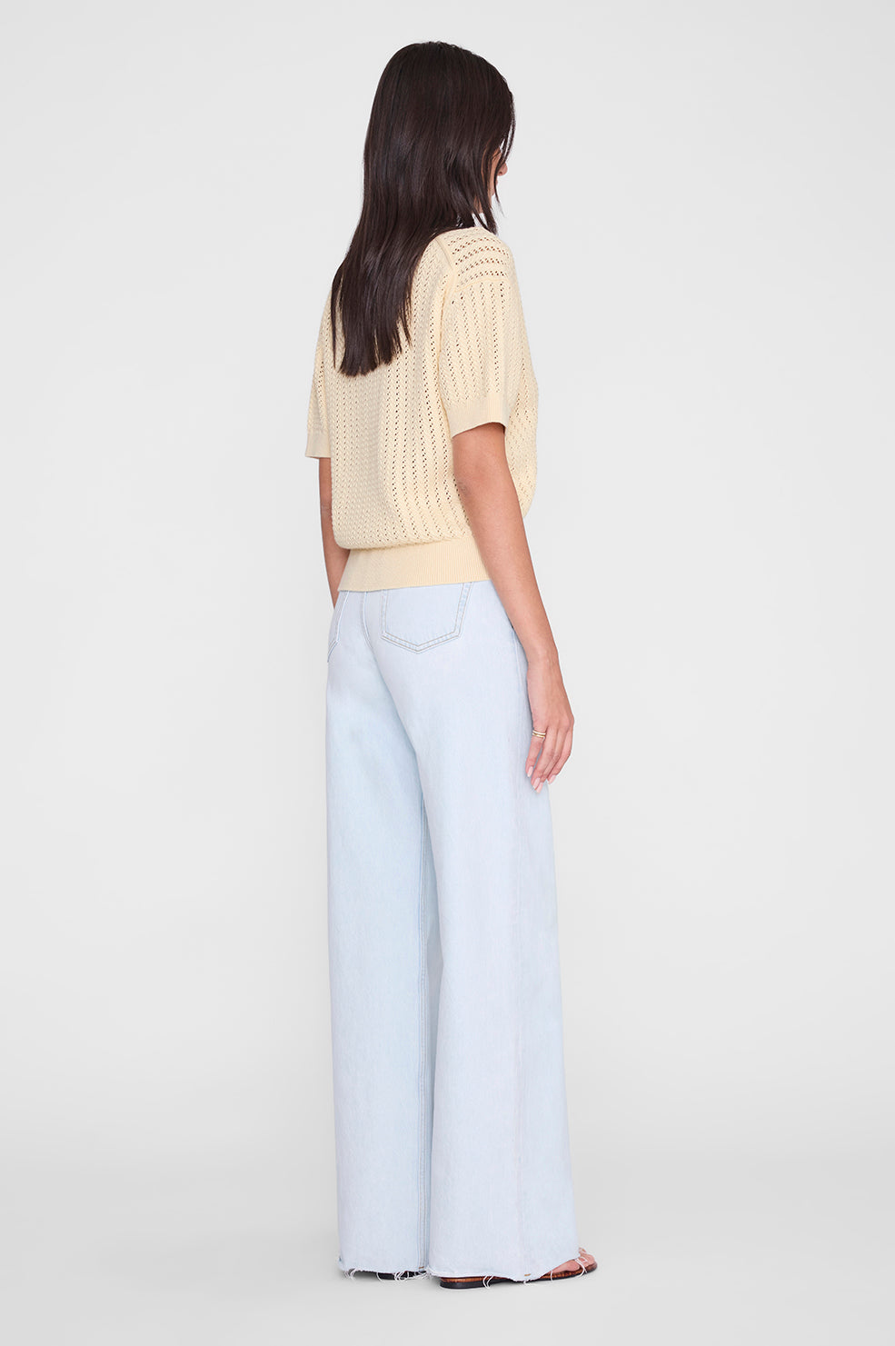 ANINE BING Flynne Cardigan - Cream