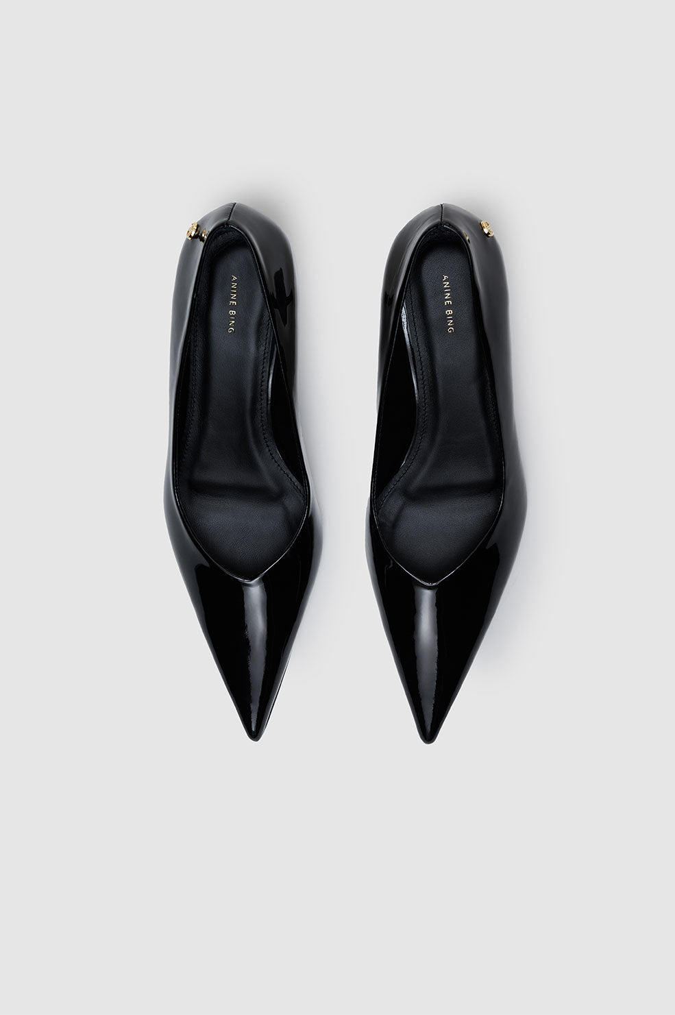 ANINE BING Black Hilda Heels ANINE BING Black Hilda Heels