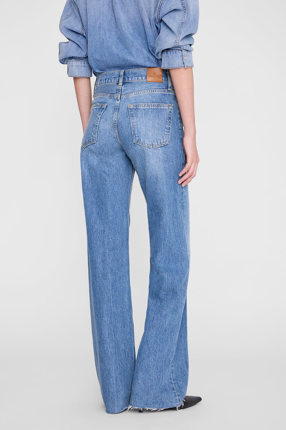 ANINE BING Hugh Jean - Panama Blue