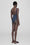 ANINE BING Jace One Piece - Navy Link Print - Back View Model