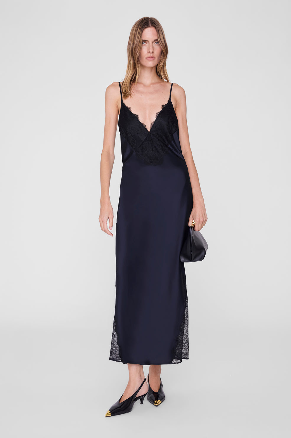 anine bing black slip dress Judy Discover the Laurel Dress