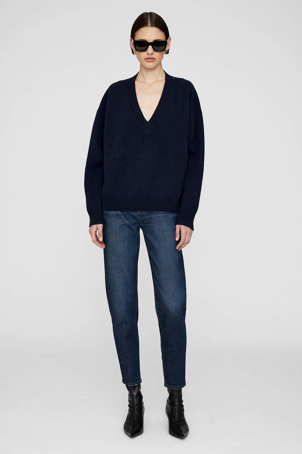 ANINE BING Lee Sweater - Deep Navy