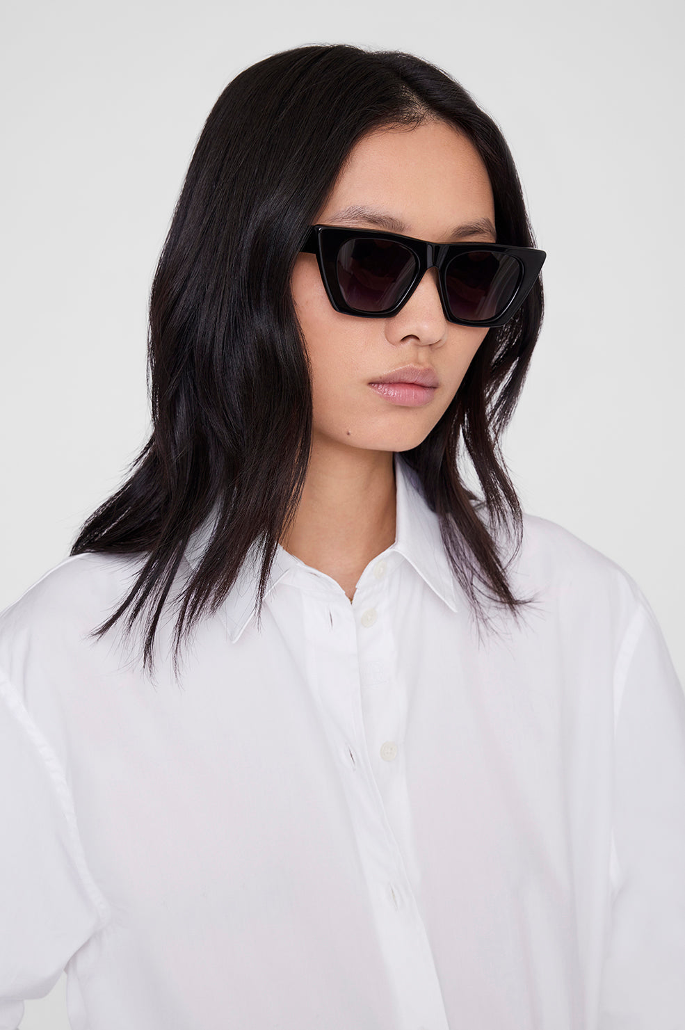 ANINE BING Paris Sunglasses - Black