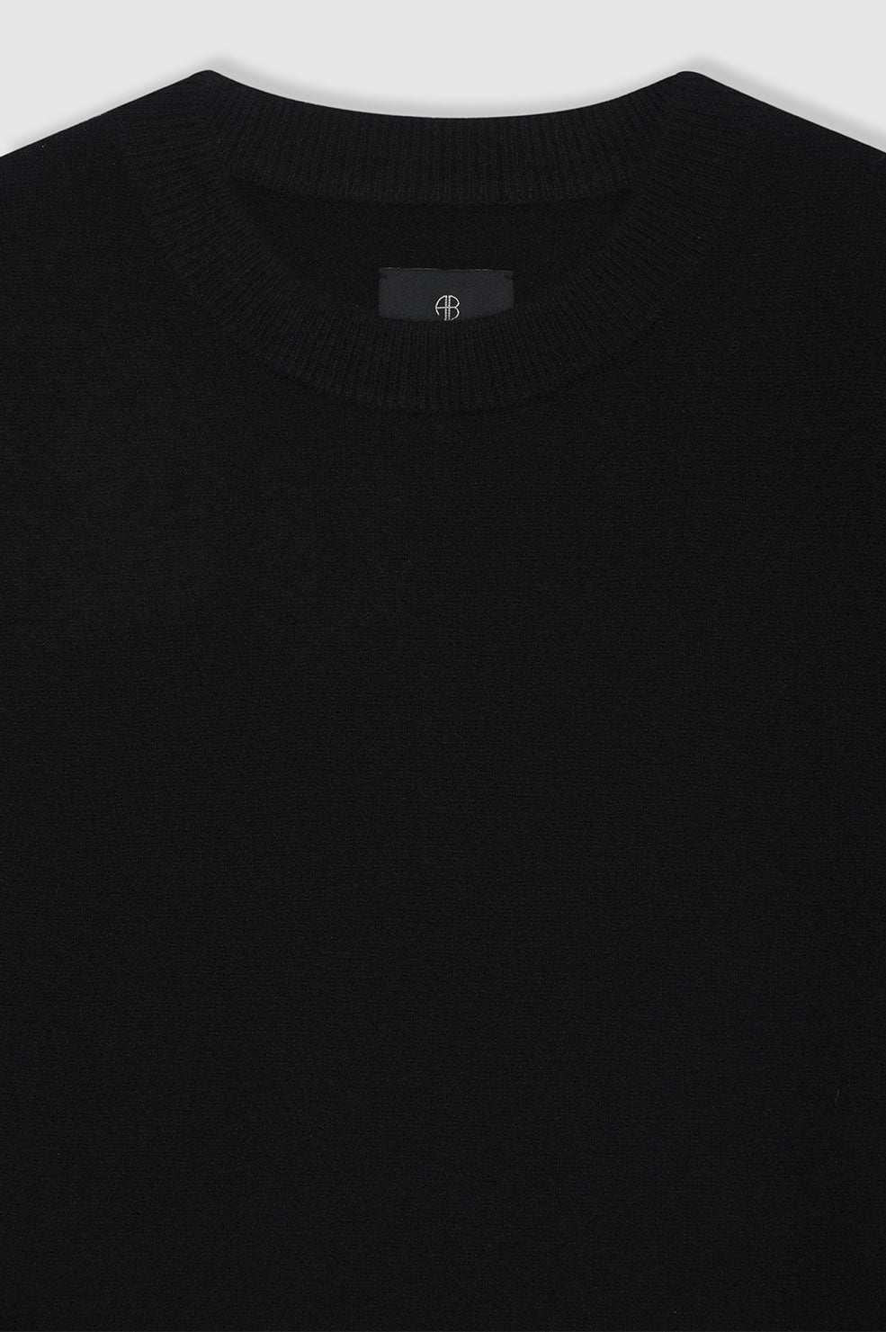 ANINE BING Ronan Sweater - Black - Detail View