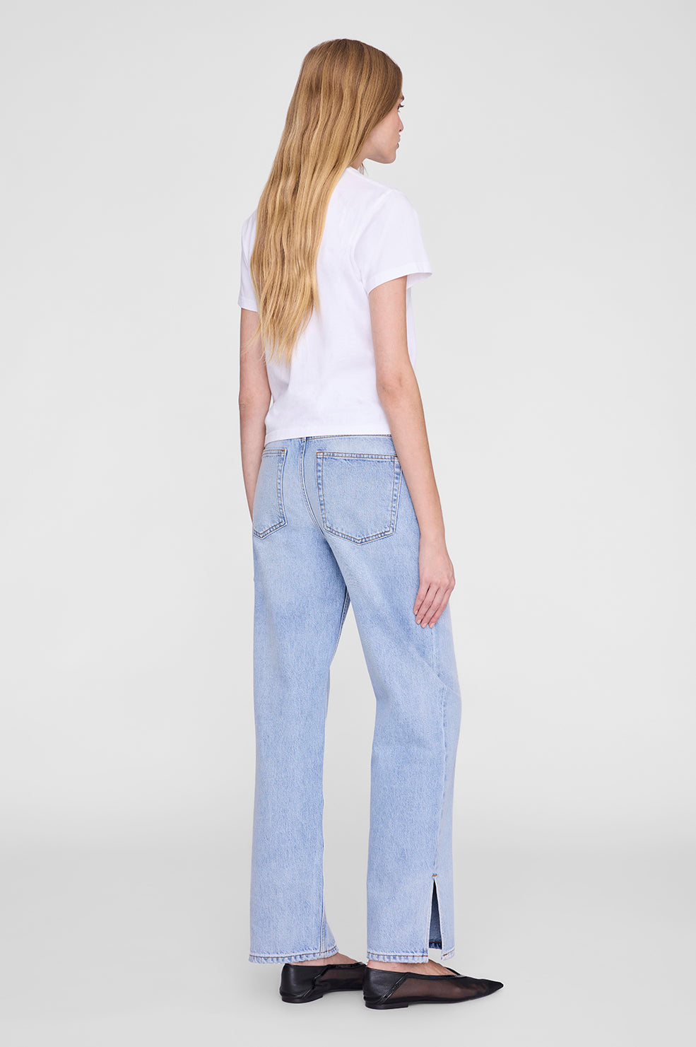 ANINE BING Shelley Tee - White