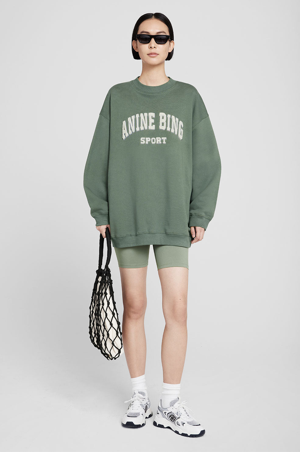 ANINE BING Tyler Sweatshirt - Artichoke