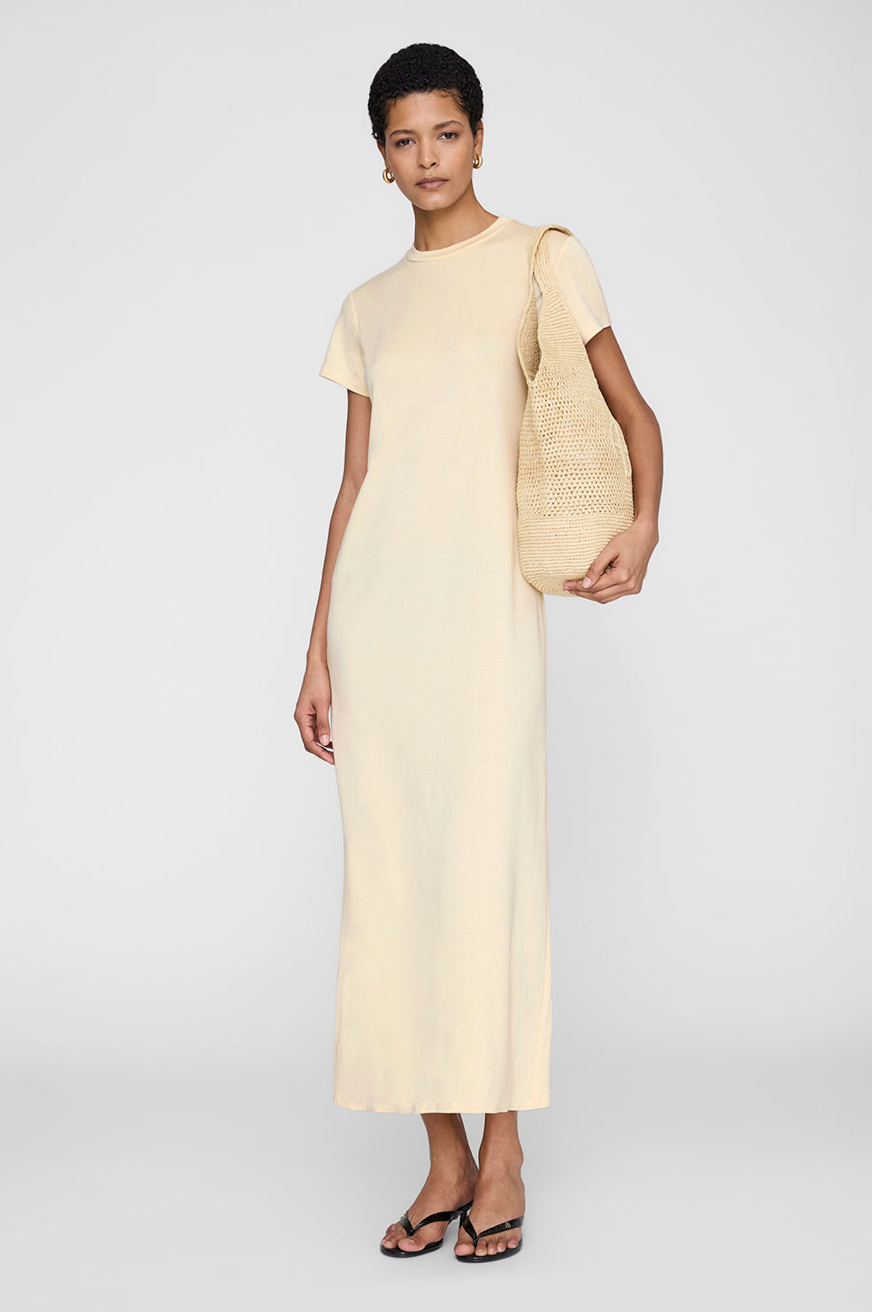ANINE BING Wynne Dress - Butter Yellow ANINE BING Wynne Dress - Butter Yellow