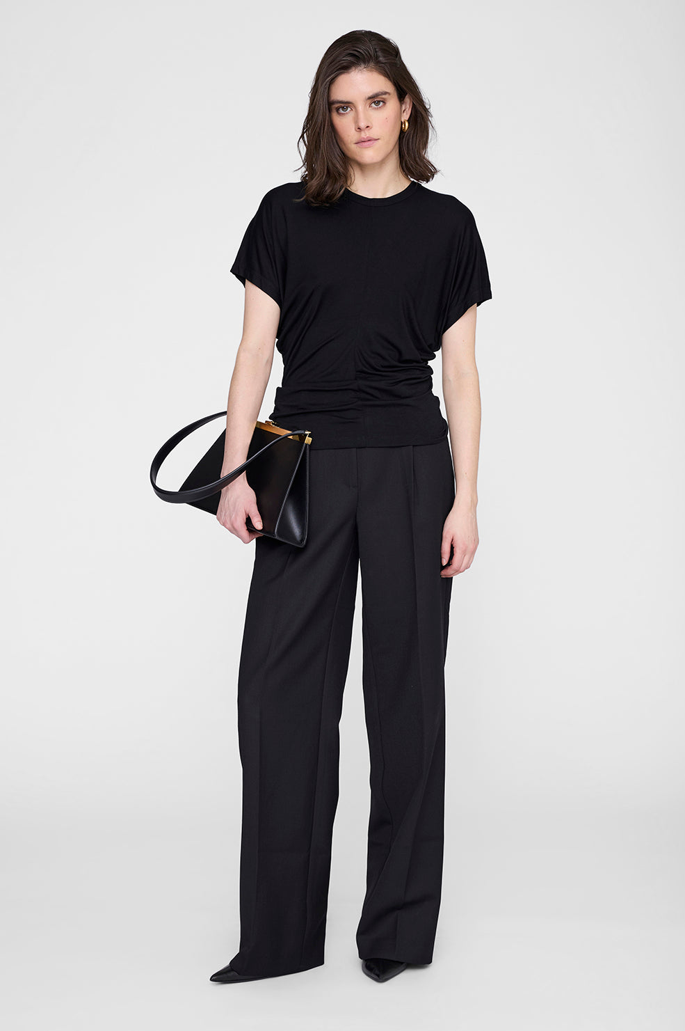 タグ付き新品⭐️ L'Appartement ANINE BING T-SH ANINE BING Zadig Tee - Black