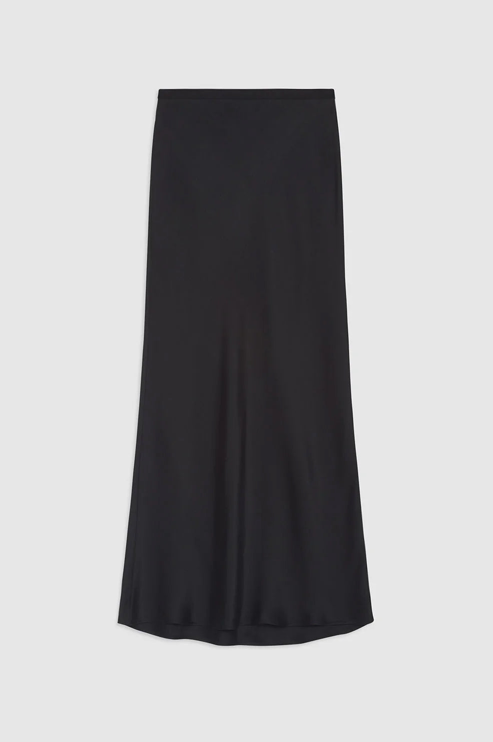 anine bing black silk dress Anine Bing Mia Silk Maxi Dress