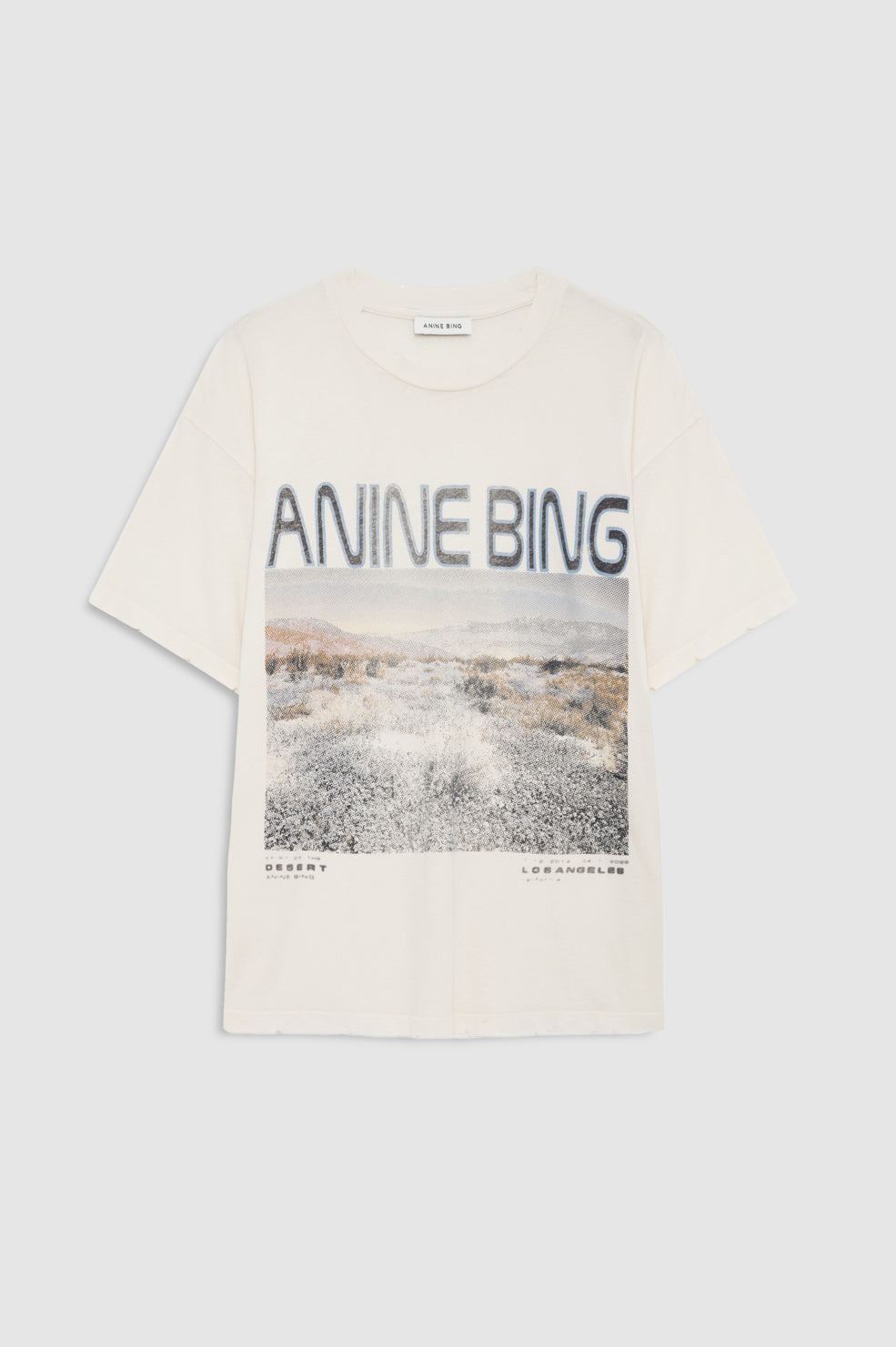 Deuxieme Classe【ANINE BING】CADE TEE ANINE BING Cade Tee Wildflowers - Off White