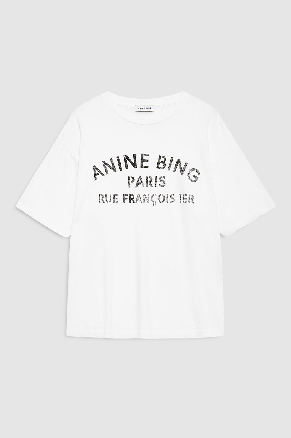 ANINE BINGBING TOUR Tシャツ ANINE BING Louis Tee Bing Tour - Ivory