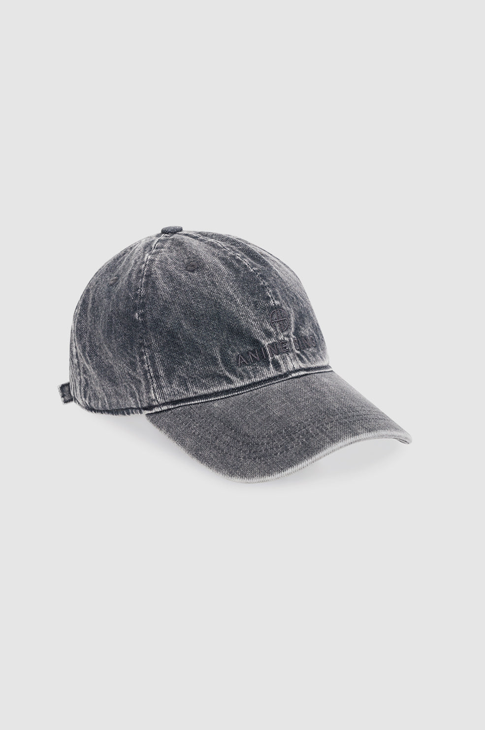 ANINE BING Jeremy Baseball Cap - Oyster Grey