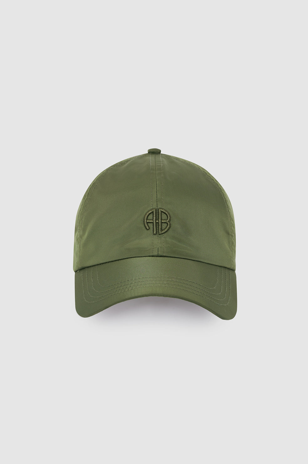 ANINE BING Jeremy Baseball Cap Ab Nylon - Army Green