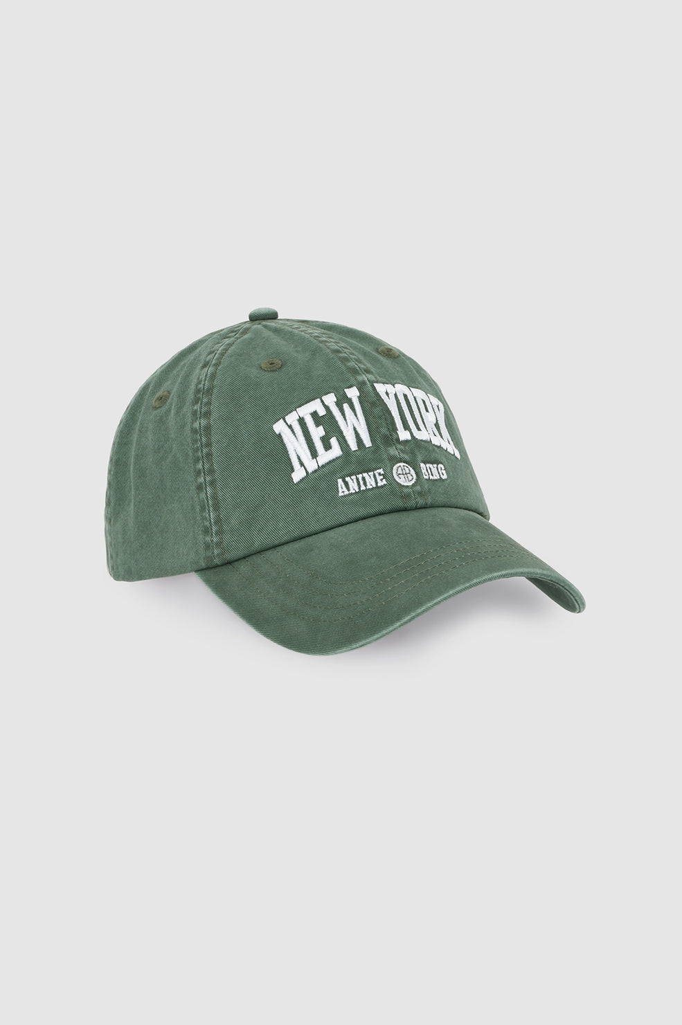 新品タグ付【アニン ビン】JEREMY BASEBALL CAP ANINE BING Jeremy Baseball Cap New York University - Cilantro
