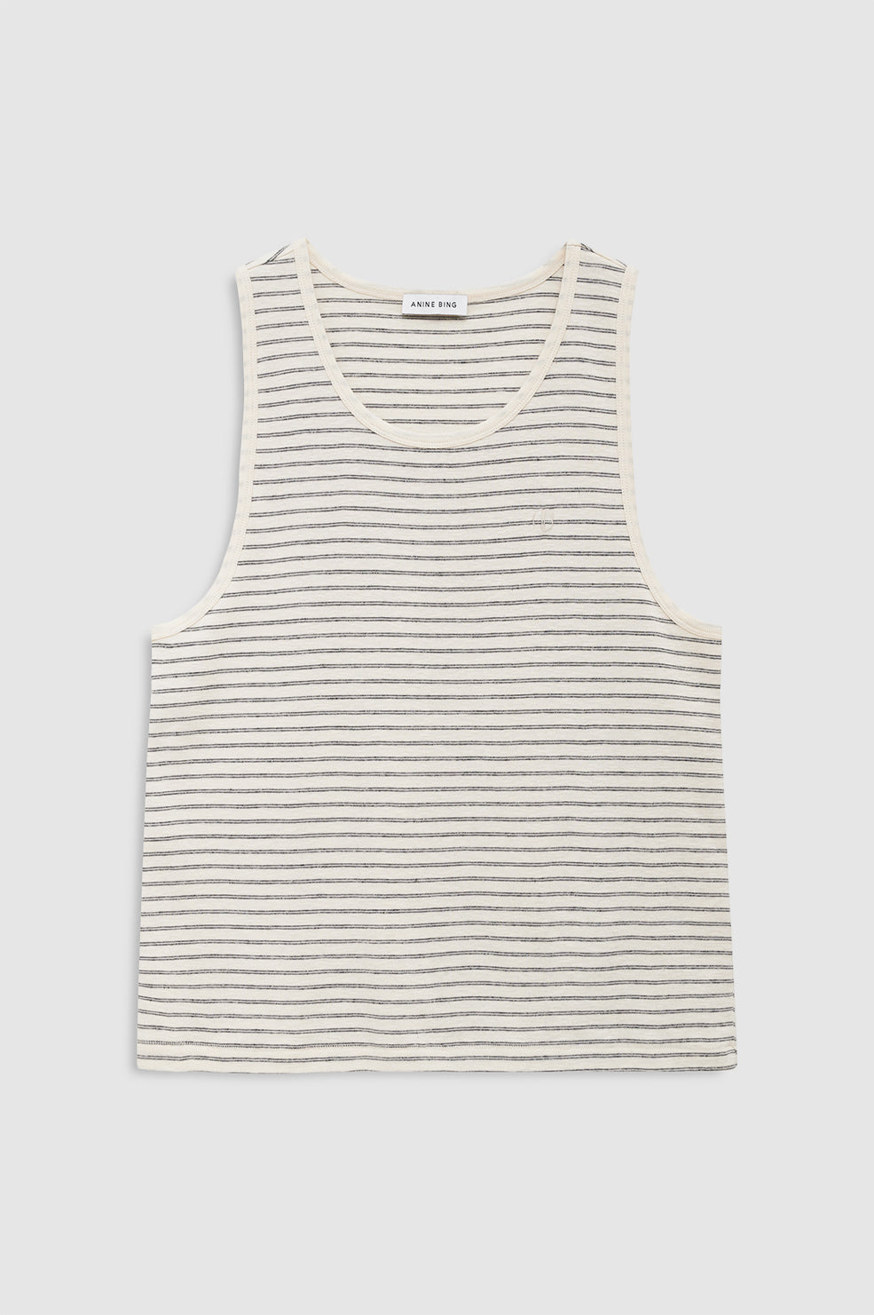 ANINE BING Juliann Tank - Black Stripe