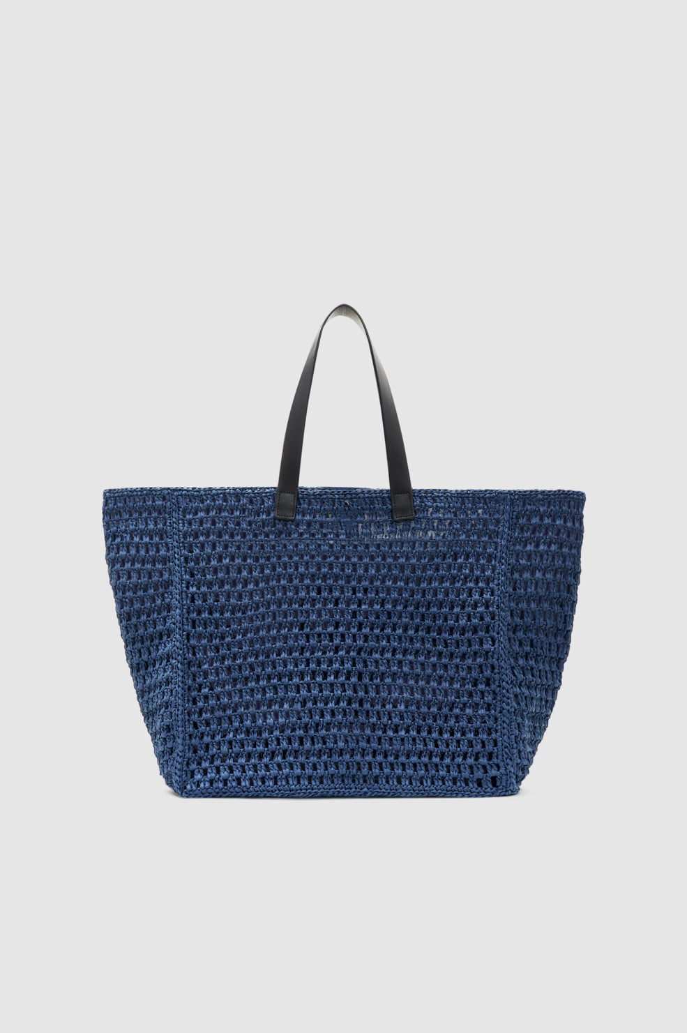 ANINE BING Large Rio Tote - Marine Blue