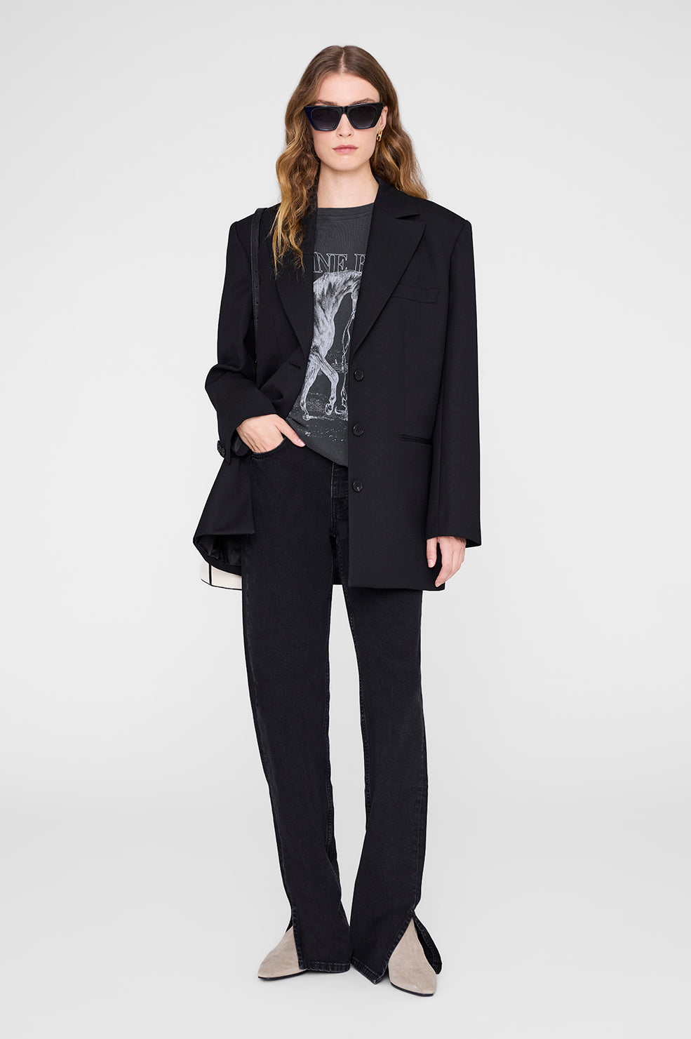 anine bing lili tiger tee Lili Tee Horse