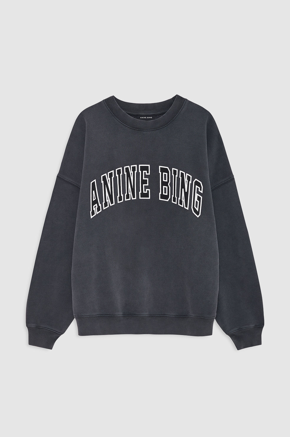 【ANINE BING 】MILES SWEATSHIRT NY スウェット ANINE BING Miles Sweatshirt Collegiate - Dark Navy