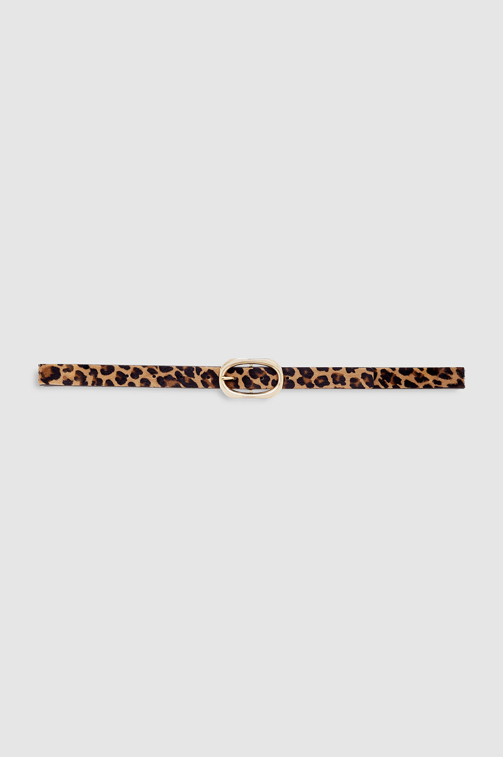 Anine Bing Small Signature Link Belt in Leopard New w/ Flaw ANINE BING Women main image 3