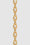 ANINE BING Oval Link Necklace - Gold - Detail View 