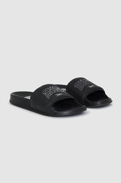 ANINE BING Reebok x ANINE BING Classic Slides - Black/White - Side Pair View