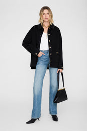 ANINE BING Alessia Tank - Ivory - on model front second image