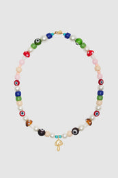 ANINE BING Anine X Bianca Bead Necklace - 14k Gold