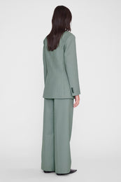 ANINE BING Aretha Blazer - Sage - on model back