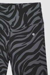 ANINE BING Blake Legging - Zebra Print - Detail View