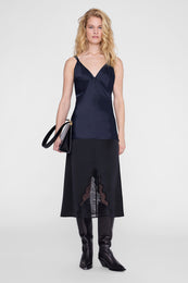 ANINE BING - Blanca Top - Navy - On Model Front