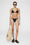 ANINE BING Brielle Bikini Top - Black - On Model Front