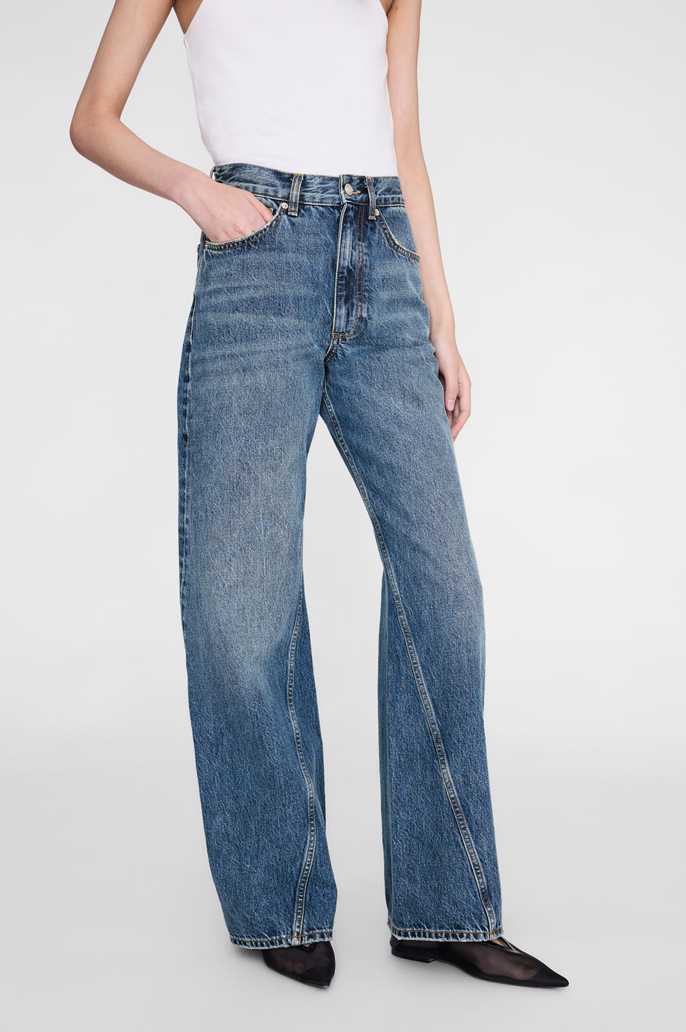 ANINE BING Brie Jean 33