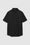 ANINE BING Bruni Shirt - Black Linen Blend - Front View