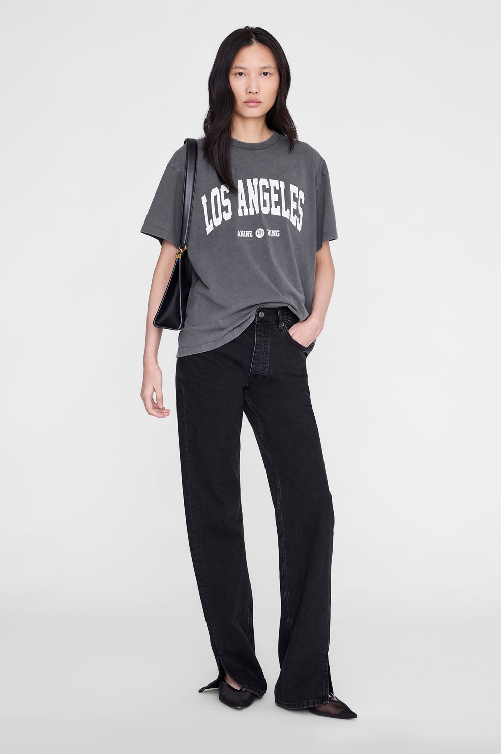 Cade Tee Los Angeles University - Washed Grey