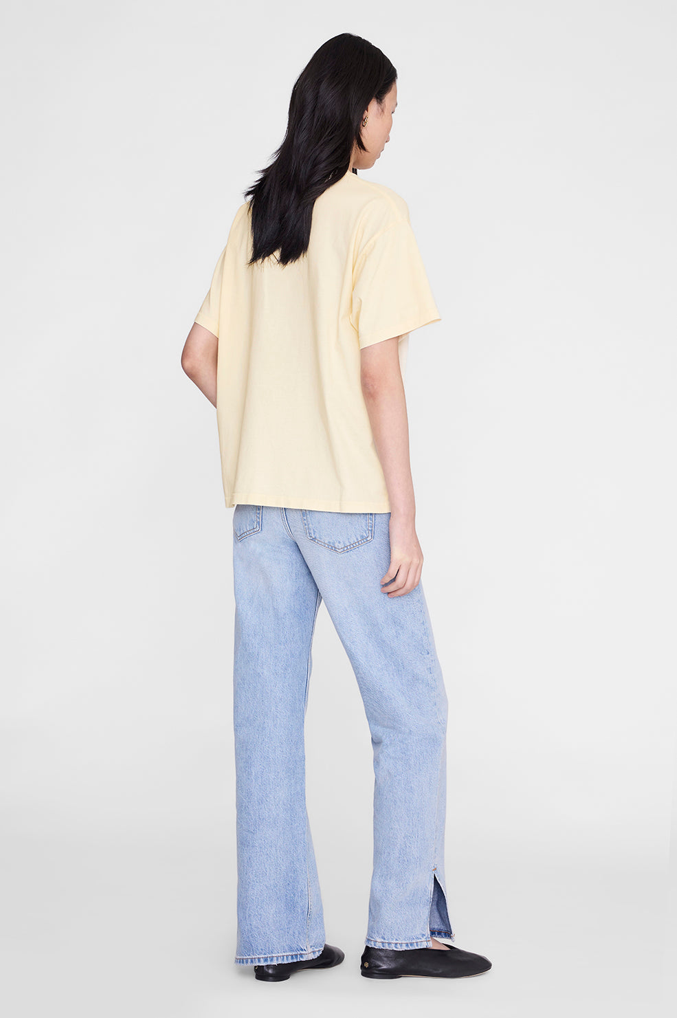Cade Tee New York University - Butter Yellow XS