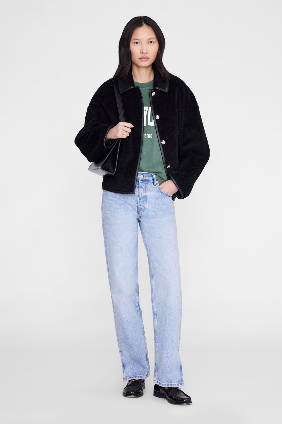 Cade Tee New York University - Cilantro