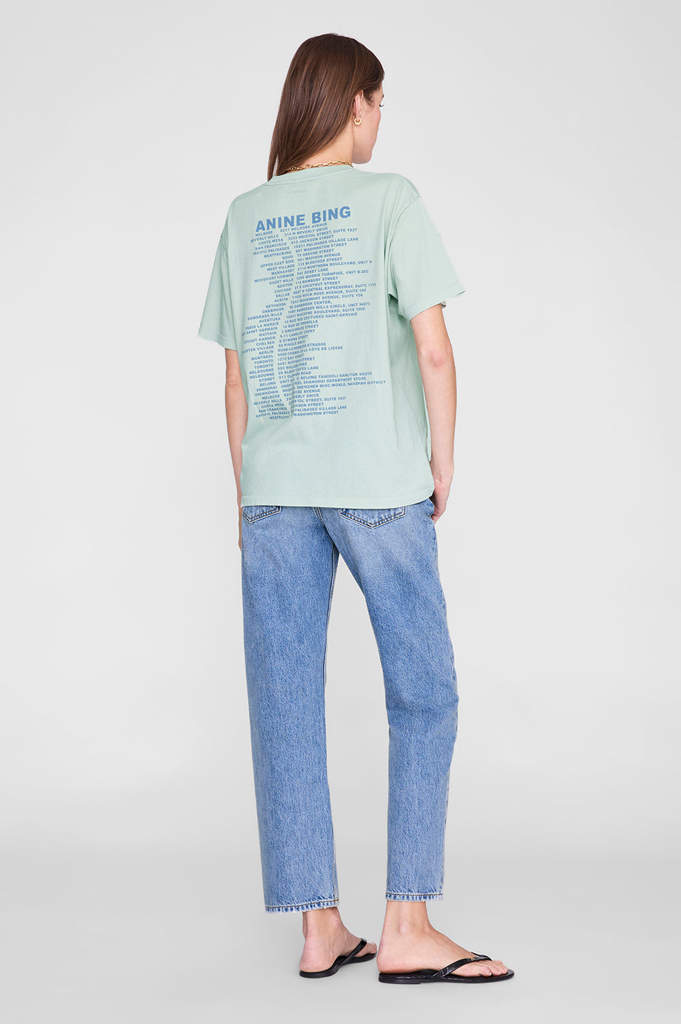 Cade Tee Wave - Washed Seafoam