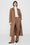 ANINE BING Carrie Pant - Camel Twill - On Model Front Second Image