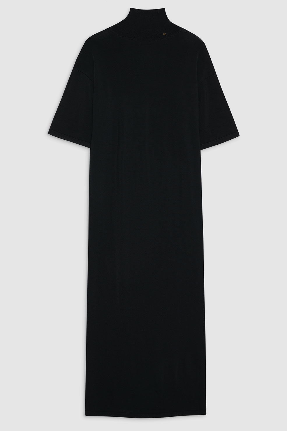ANINE BING Claudia Dress - Black - Front View