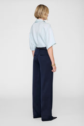 ANINE BING Coco Shirt - Spring Mint - on model back