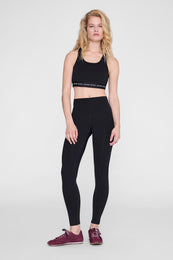 ANINE BING Dave Legging - Black - on model front