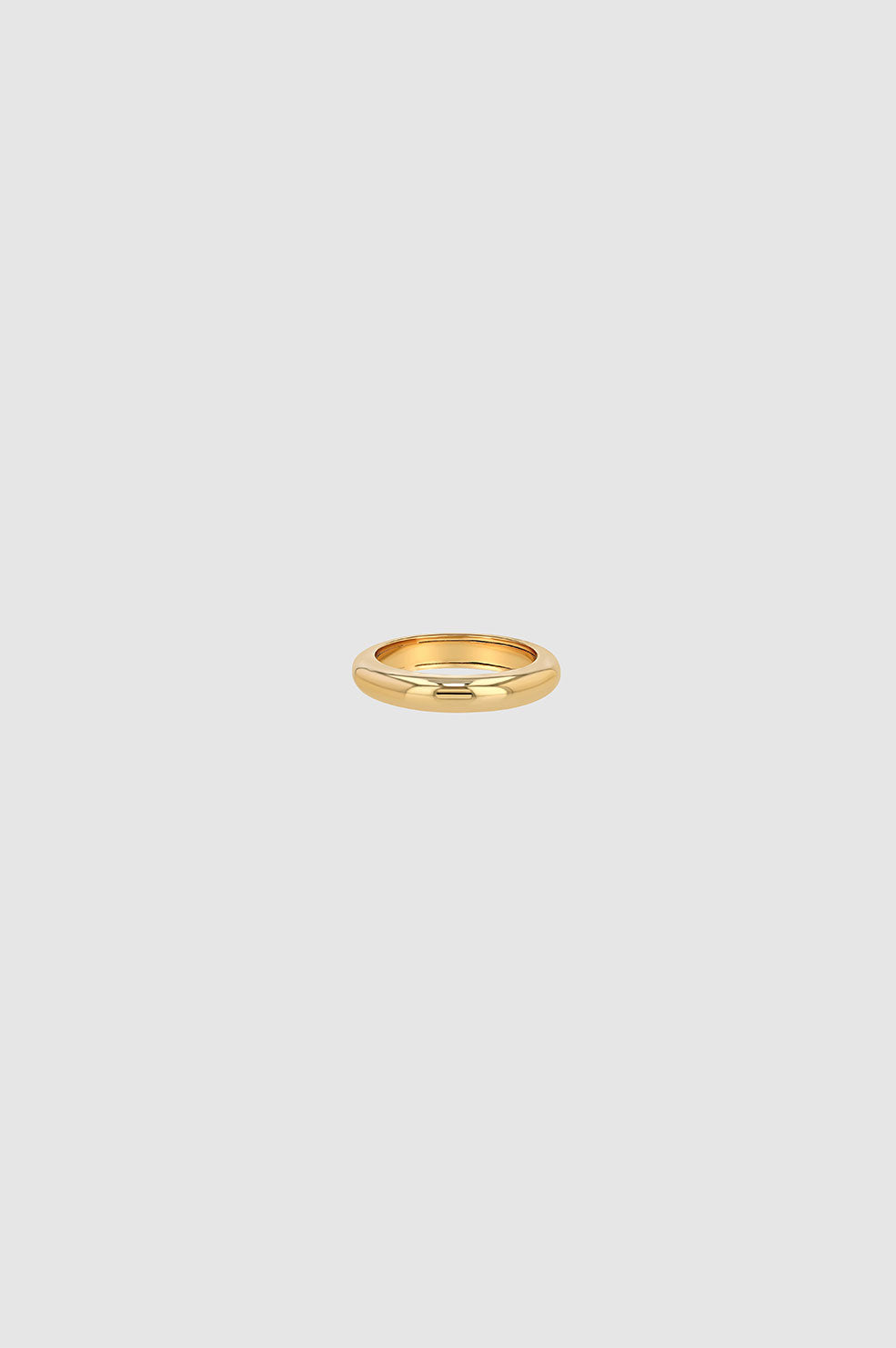 ANINE BING Delicate Pinky Ring - 14k Gold - Top View