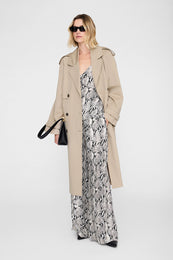 ANINE BING Ellen Top - Python - on model front second image