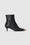 ANINE BING Gia Boots With Metal Toe Cap - Black - Side Single View