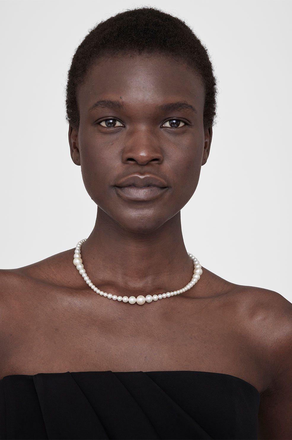 ANINE BING Gradual Pearl Necklace 14k Gold ANINE BING Gradual Pearl Necklace 14k Gold