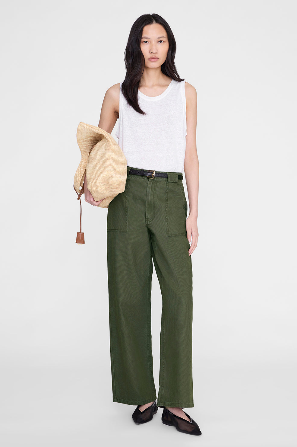 Grayson Pant Army Green