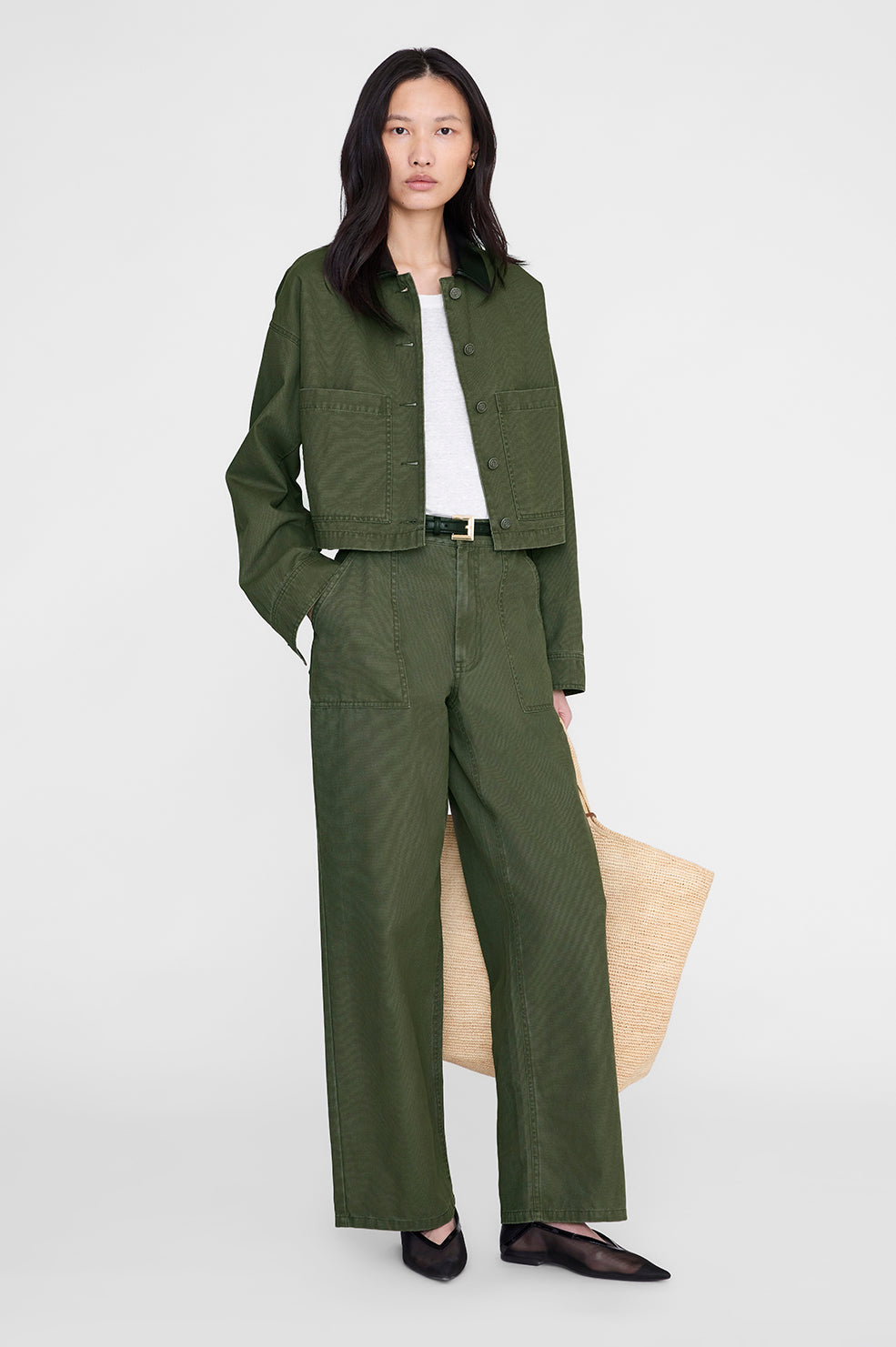 Grayson Pant - Army Green