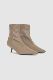 ANINE BING Hilda Boots - Taupe - Side Pair View